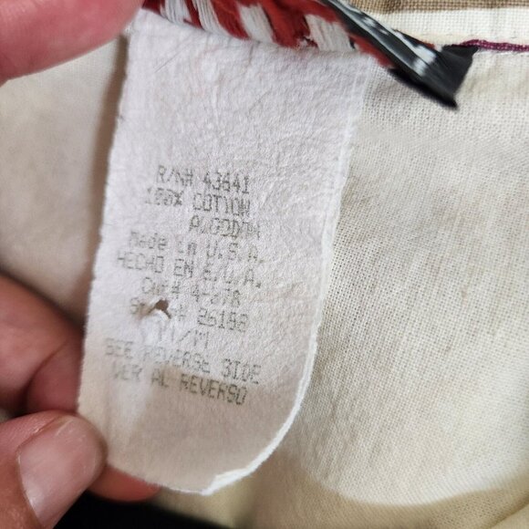 Vintage Western Women's‎ M Button up Ruffle Southwestern Cowgirl Ozark mountain - Picture 14 of 16